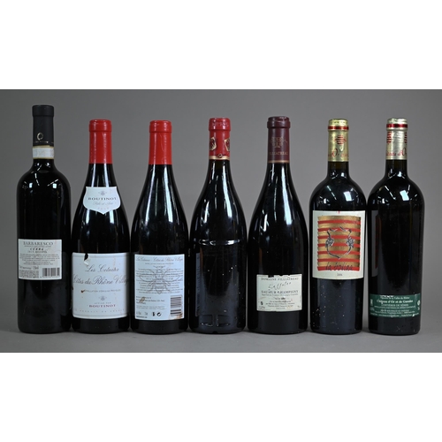 1317 - Nine bottles of red wine - four bottles of Chateau d'Or et de Gueules, La bolida, France, 2006; two ... 