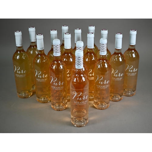 1322 - Twelve bottles of Pure Mirabeau Cotes de Provence, France, 2015 to/w four bottles of Pure Mirabeau C... 