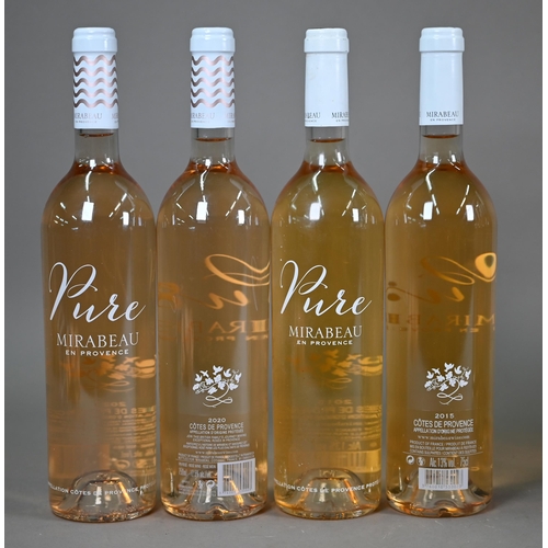 1322 - Twelve bottles of Pure Mirabeau Cotes de Provence, France, 2015 to/w four bottles of Pure Mirabeau C... 