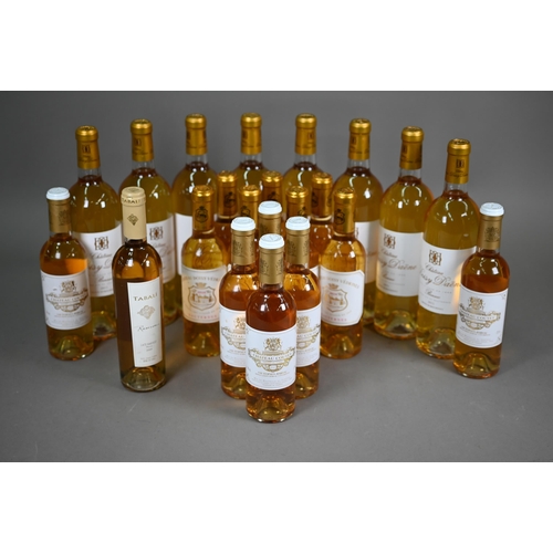 1325 - Eight bottles of Château Doisy-Daëne Barsac, Bordeaux, France, 2011, seven bottles of 375 ml Château... 