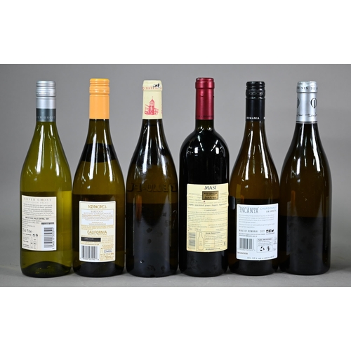 1334 - Twelve bottles of white wine- two bottles Domaine Thierry Brown, Macon-Bussieres, France, 2013; silv... 