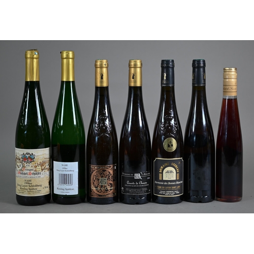 1326 - Thirteen bottles of white wine: five bottles of Weingut Michael Schäfer Burg-layen Schlossberg Riesl... 