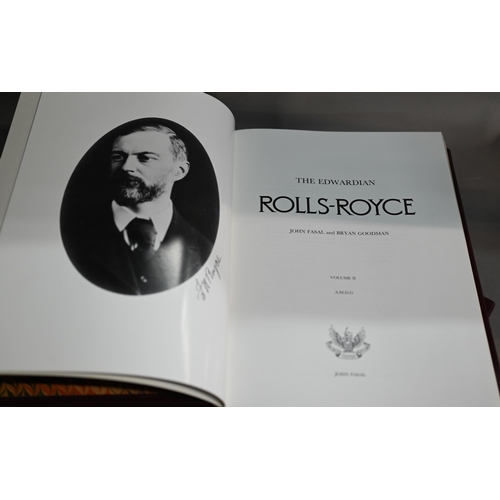 1000 - Fasal, John and Goodman, Bryan, The Edwardian Rolls-Royce, one of 50 specially-bound copies signed b... 