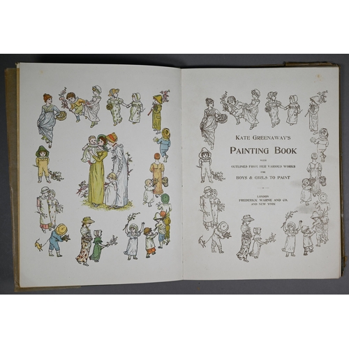 990 - Kate Greenaway - two vols - 'A Day in a Child's Life' and 'Painting Book' 8vo (2)