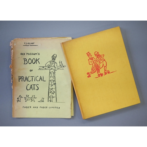 990A - Eliot T S - 'Old Possums Book of Practical Cats', 2nd Impression 1939 d/w