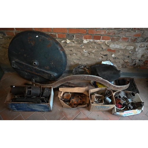 241 - # A quantity of assorted vintage classic car parts - most removed from a Riley Adelphi 12/4 (1920s/3... 