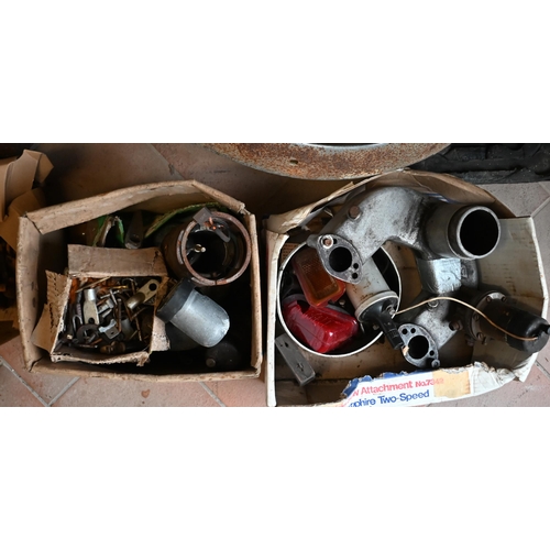 241 - # A quantity of assorted vintage classic car parts - most removed from a Riley Adelphi 12/4 (1920s/3... 