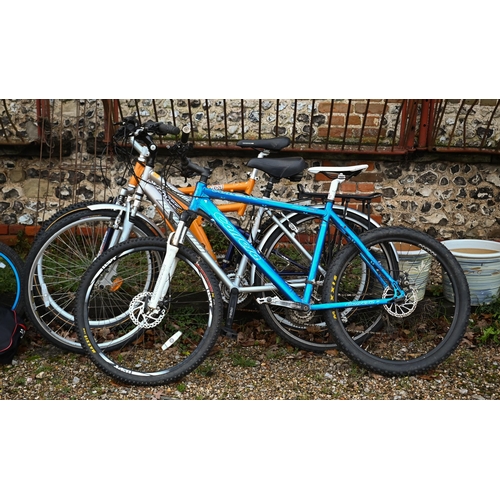 247 - Three various used bikes, Mongoose Pro Nx; Radford Avenue; Carrera Vulcan, all as found (3)