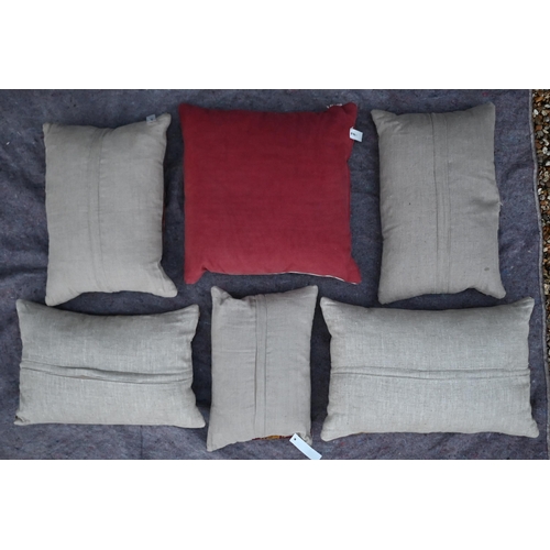 330 - Six various kelim cushions (6)