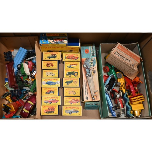 518 - Boxed Corgi models - 1127 Simon Snorkel Fire Engine, 235 Oldsmobile Super 88, 236 Corgi Motor School... 