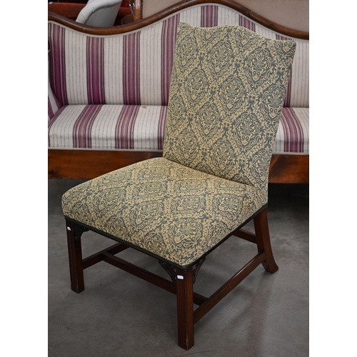 262 - Georgian style mahogany side chair