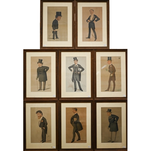 330 - A set of eight Vanity Fair 'Spy' prints of gentlemen (8)