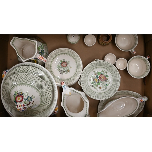 355 - A set of Mason's Ironstone Paynsley pattern tableware comprising 54 pieces (2 boxes)