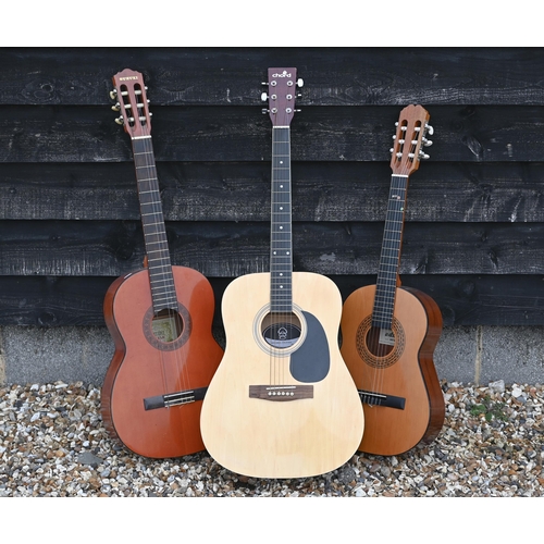 478 - Three acoustic guitars