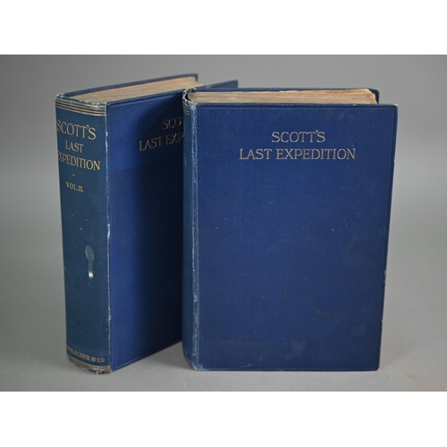 976 - Scott's Last Expedition, 2 vols - the Journals Of Captain R F Scott, and the Reports of the Journeys... 