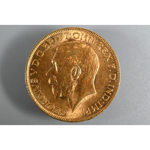 247 - A George V gold sovereign, dated 1912