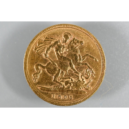 248 - A Queen Victoria gold half sovereign, dated 1895