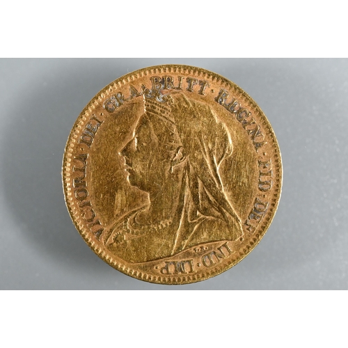 248 - A Queen Victoria gold half sovereign, dated 1895