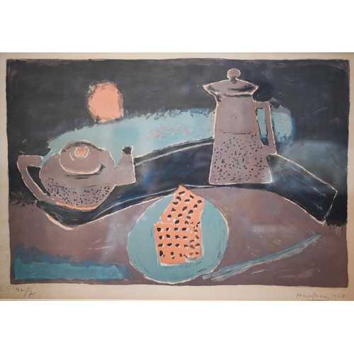 655 - Henri Hayden (1883-1970) - Still life, lithograph, numbered 42/75, pencil signed to lower right marg... 