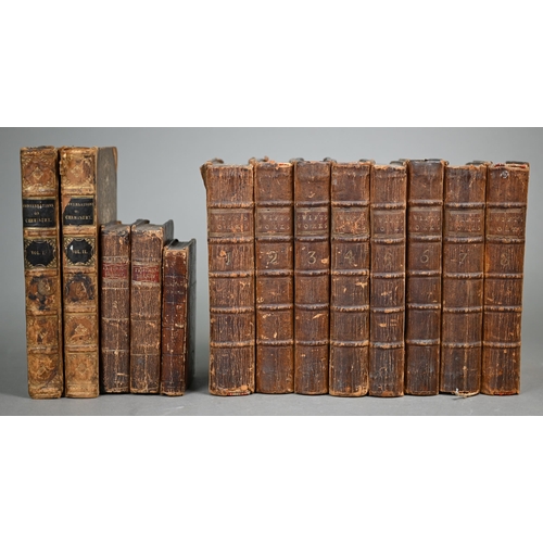 971 - Swift, Jonathan, Works in 8 vols, Edinburgh and Glasgow: Kinkaid, Donaldson and others 1756, full ca... 