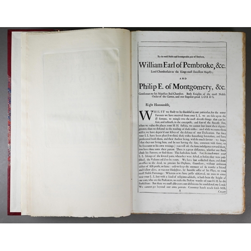 973 - Mr William Shakespear's Comedies, Histories and Tragedies faithfully reproduced in facsimile from th... 