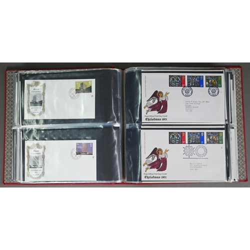 995 - Three albums containing over three hundred and fifty first day covers 1969 - 73, signed issues inclu... 