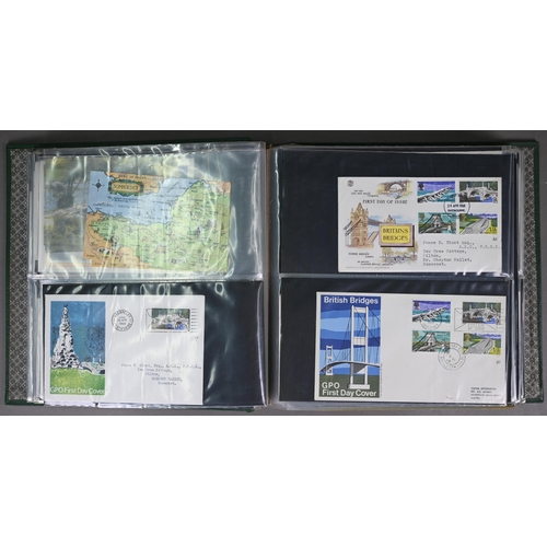 995 - Three albums containing over three hundred and fifty first day covers 1969 - 73, signed issues inclu... 