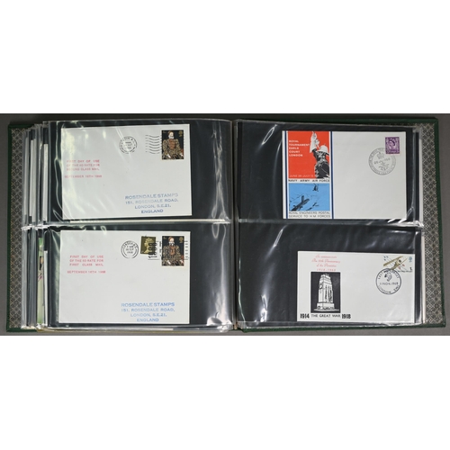 995 - Three albums containing over three hundred and fifty first day covers 1969 - 73, signed issues inclu... 