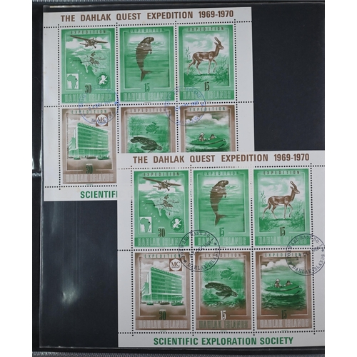 997 - Two albums of first day covers and other ephemera, including signed issues - Laurence Olivier, JPR W... 