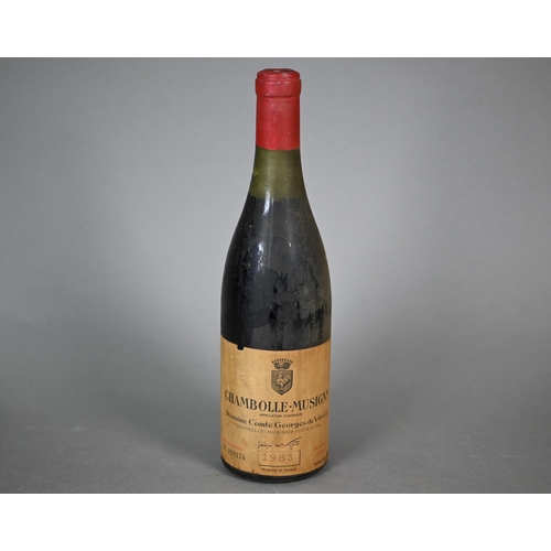 1150 - A bottle of Chambolle-Musigny (Domaine Comte Georges de Vogüé) 1983 bottle no 009174 (no warranty of... 