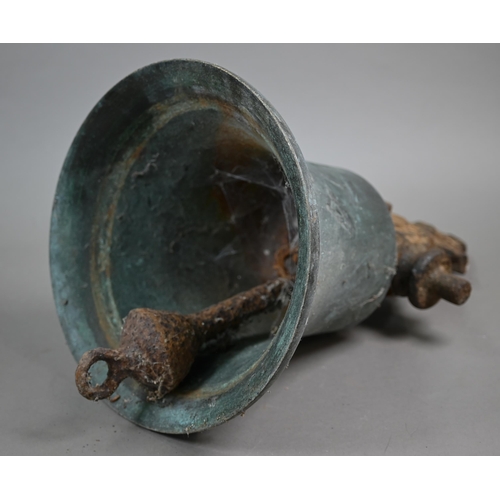 1183 - A large 19th century ship's bell for the British African Steam Navigation company 'Volta', a cargo v... 