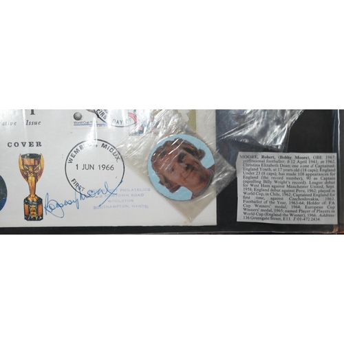 994 - First Day Covers and other ephemera 1966 - 67, including signed issues World Cup - Stanley Matthews,... 