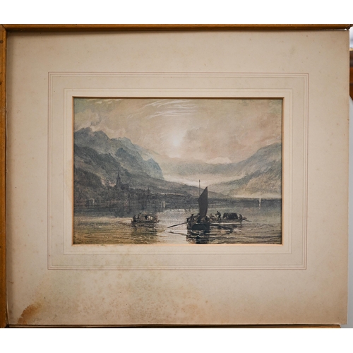 325 - A set of ten Turner prints of topographical views (10 - box, some a/f)