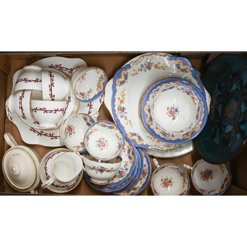 404 - A Paragon 'Period Plymouth' tea service and other tea wares including Minton, Guernsey Pottery etc (... 