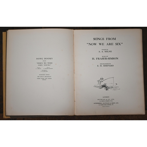 503 - Milne A.A., Fraser-Simon H. (music) and Shephard E.H. (ill), More 'Very Young' Songs, 1st, London: M... 