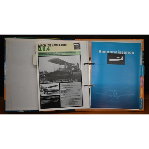 543 - A collection of 65 Del Prado model aircraft - World War II and later - to/w three albums of original... 