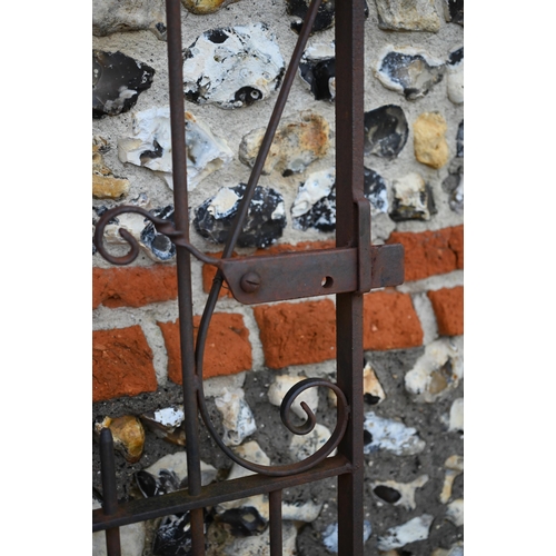 79 - An old wrought iron garden gate