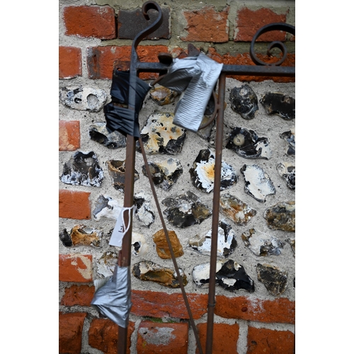 79 - An old wrought iron garden gate