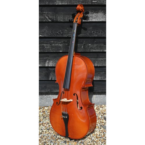 476 - AMENDMENT - A Boosey & Hawkes 400 cello with and bow, in fitted travel case