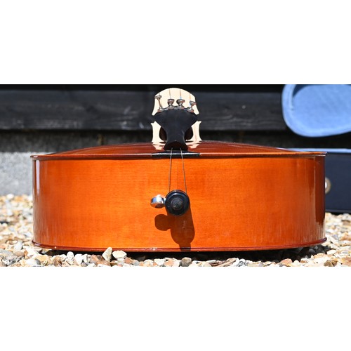 476 - AMENDMENT - A Boosey & Hawkes 400 cello with and bow, in fitted travel case