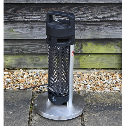 128 - A Swan portable patio heater, 240V model SH16330N to/with manual