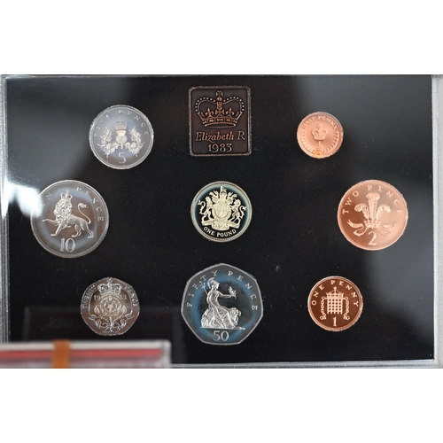 481 - #A 1983 Royal Mint Proof Coin Collection to/w a sack of mostly 1977 Jubilee crowns and a quantity of... 