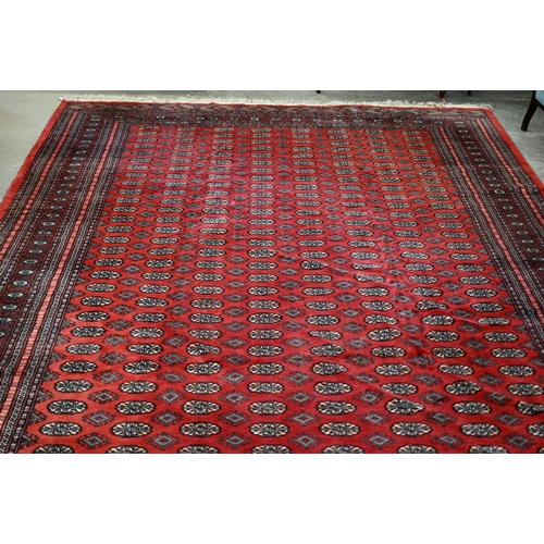 227 - A Pakistan Turkoman carpet, 366 x 285 cm