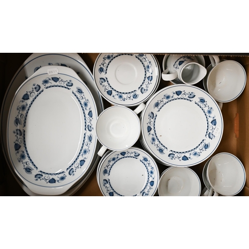 400 - A Noritake 'Blue Rhapsody' dinner/tea service (2 boxes)