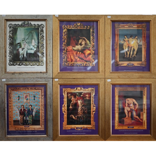 375 - # Two framed sets of prints - water fowl and Liberty, the art of the idiosyncratic (box)