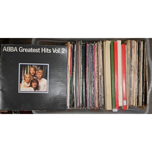 499 - # A quantity of LP 33 rpm vinyl records - mostly pop, country and western, and easy listening, inclu... 