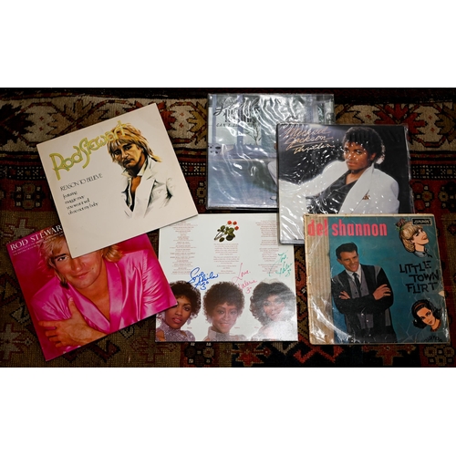 499 - # A quantity of LP 33 rpm vinyl records - mostly pop, country and western, and easy listening, inclu... 