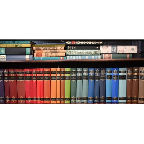 457 - Folio Society - the works of Anthony Trollope in 47 vol to/w works of Patrick O'Brian in 19 vols and... 