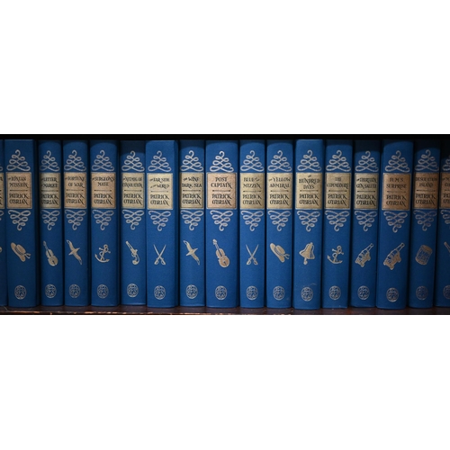 457 - Folio Society - the works of Anthony Trollope in 47 vol to/w works of Patrick O'Brian in 19 vols and... 