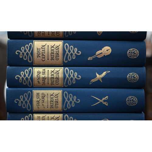 457 - Folio Society - the works of Anthony Trollope in 47 vol to/w works of Patrick O'Brian in 19 vols and... 